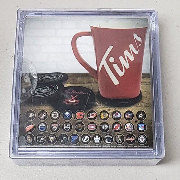 Tim Hortons Toronto Maple Leafs Coaster Set - Picture 4 of 5